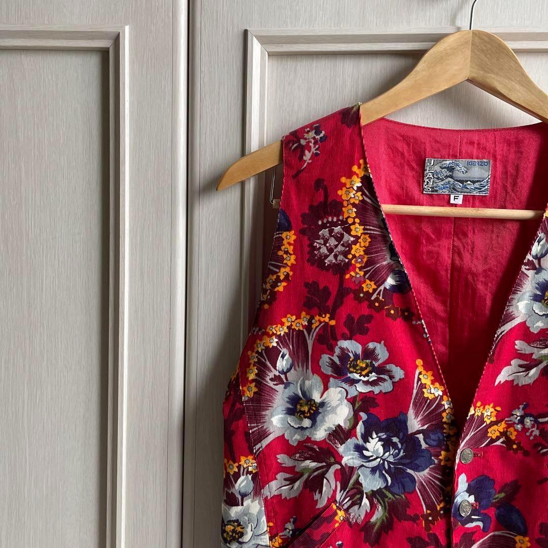 初回限定】 ベスト ジレ KENZO ケンゾー 50 シャツ 花柄 カットソー
