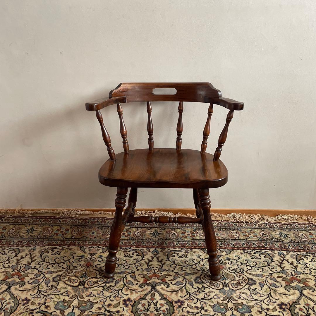 キツツキマーク ウィンザーアームチェア