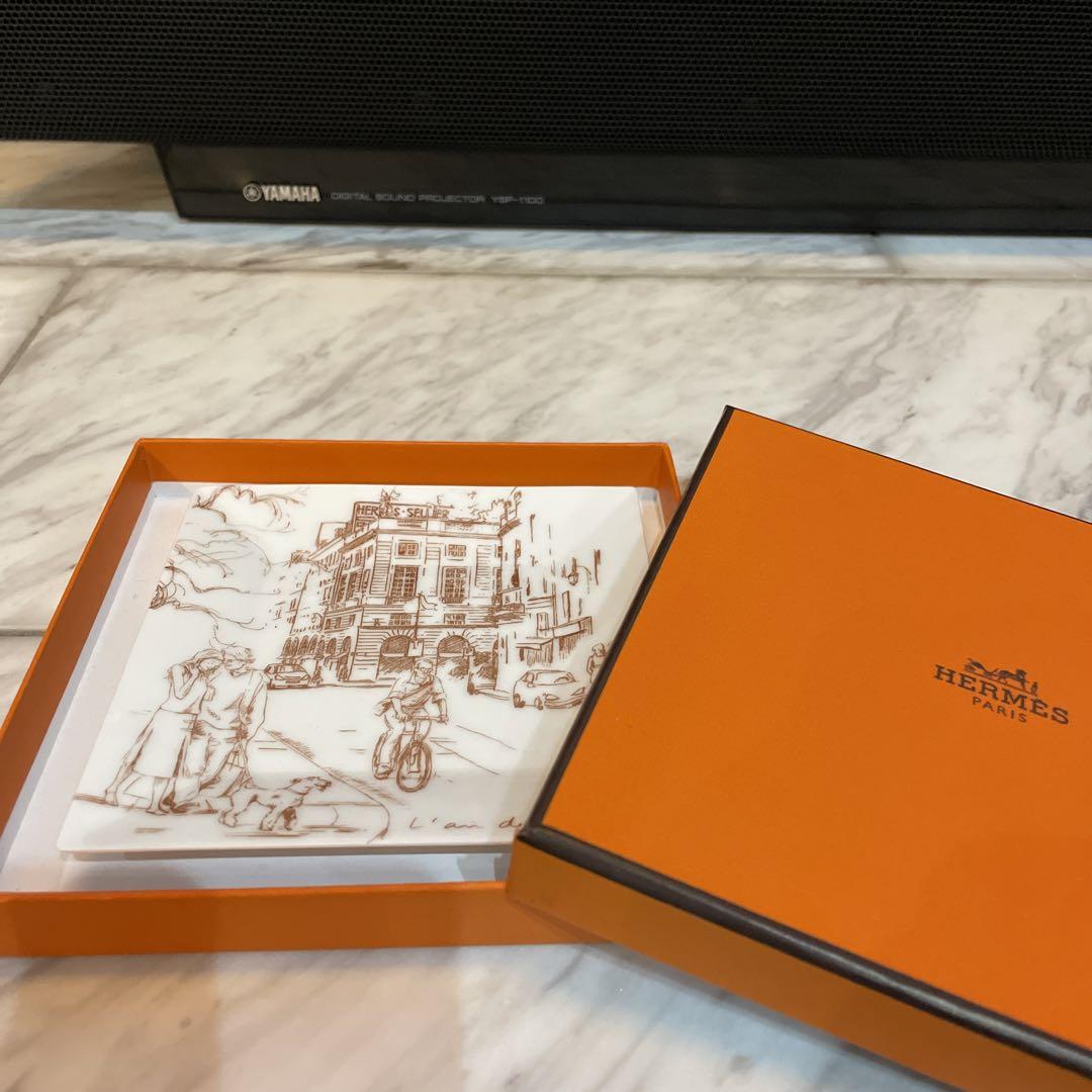 国内初の直営店 エルメス ミニプレート 小物入れ
