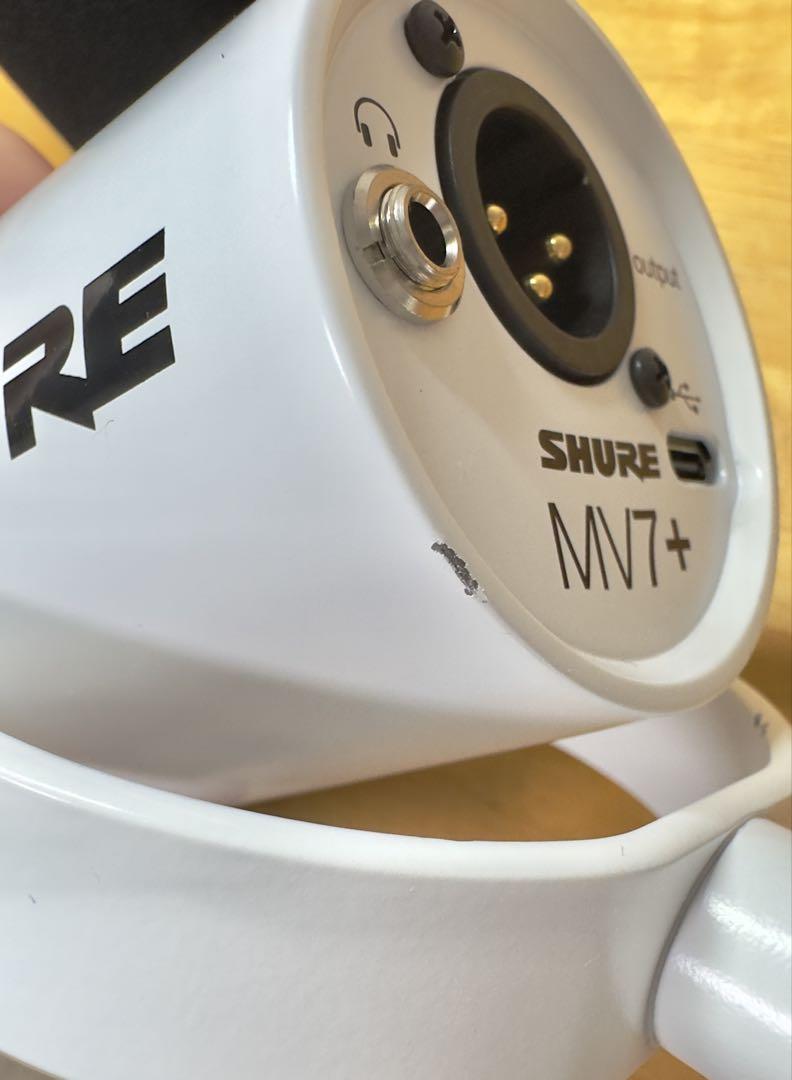配信機器・PA機器・レコーディング機器 SHURE MV7+ Podcast Microphone
