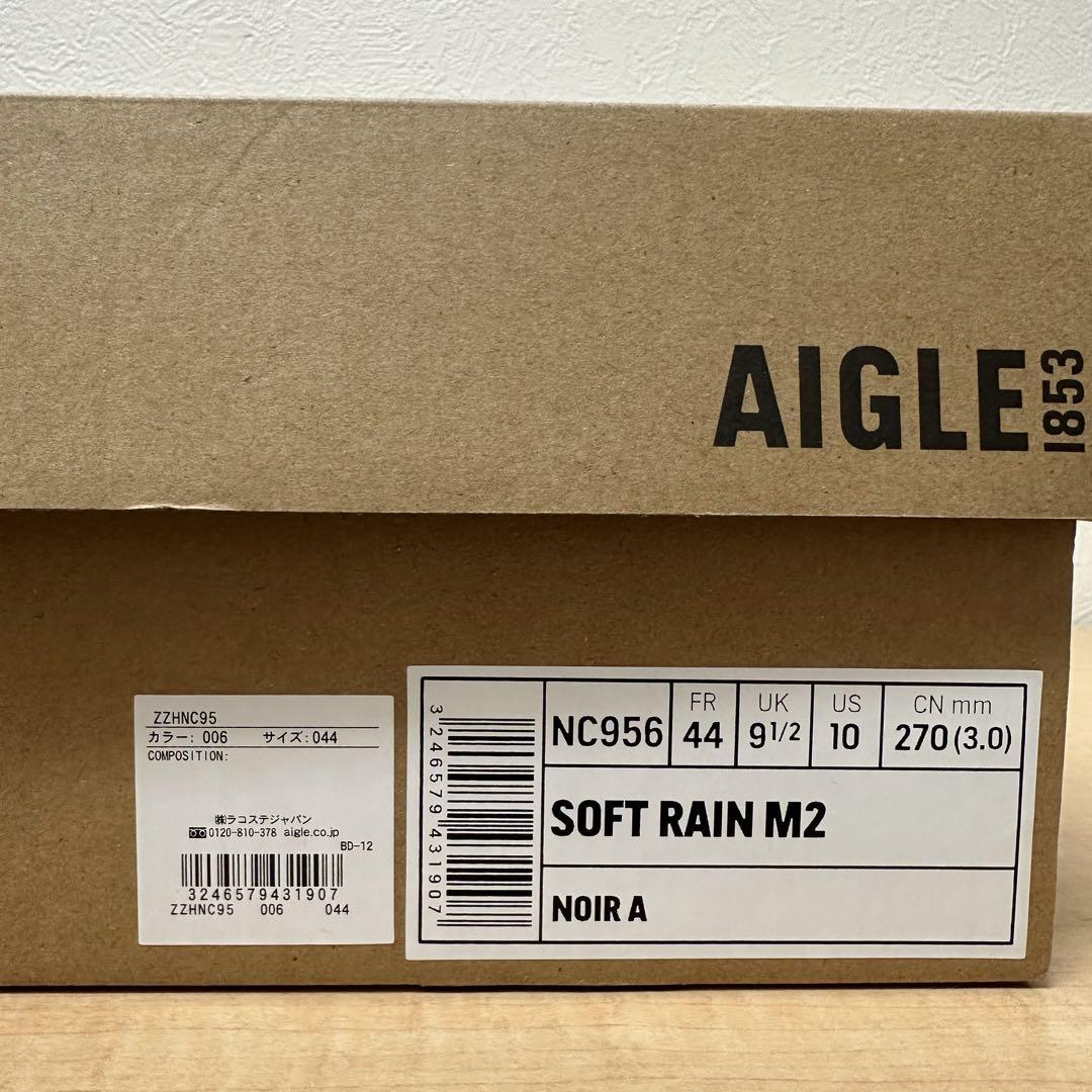 AIGLE メンズ ソフトレイン2 ラバーブーツ