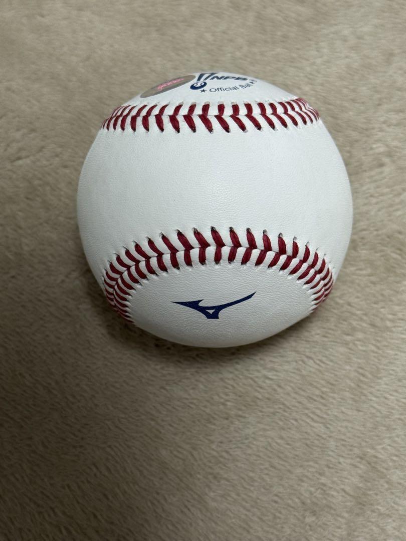 阪神タイガース佐藤輝明選手直筆サインNPB試合球統一球 - メルカリ