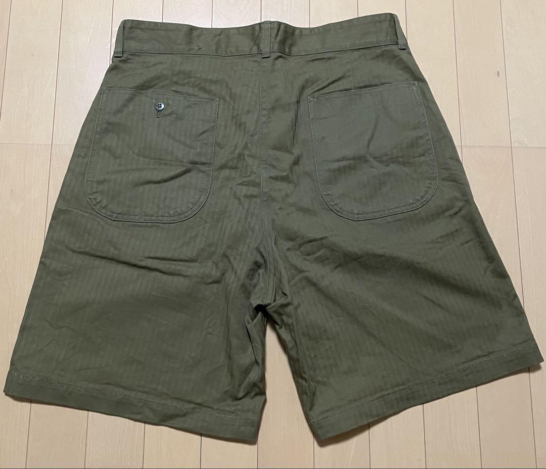 BUTCHER PRODUCTS アットラスト ショートパンツ ヘリンボーン