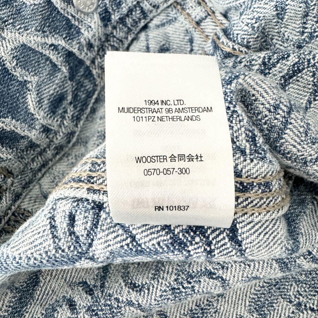ジャケット・アウター Supreme Script Jacquard Denim Trucker