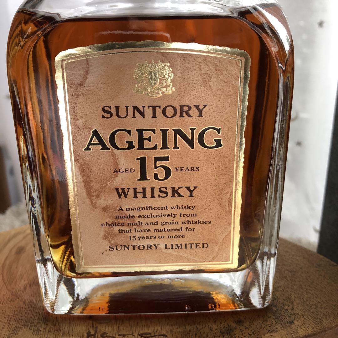 サントリー エイジング 15年 ウイスキー 750ml