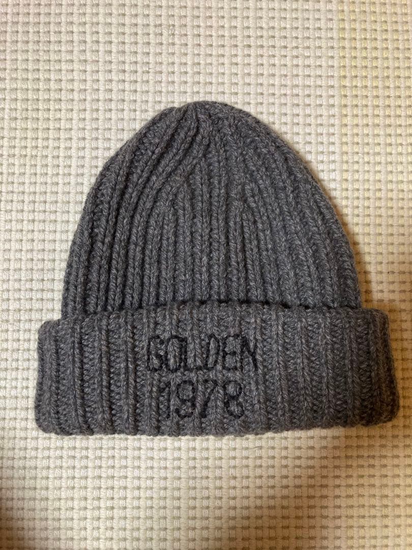 GOLDEN GOOSE1978 EMBROIDERY BEANIEビーニー GOLDEN GOOSE1978 EMBROIDERY BEANIEビーニー