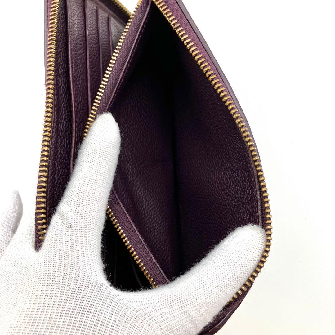 【箱付、美品】　ルイヴィトン　スクレットロン　長財布　モノグラム　アンプラント