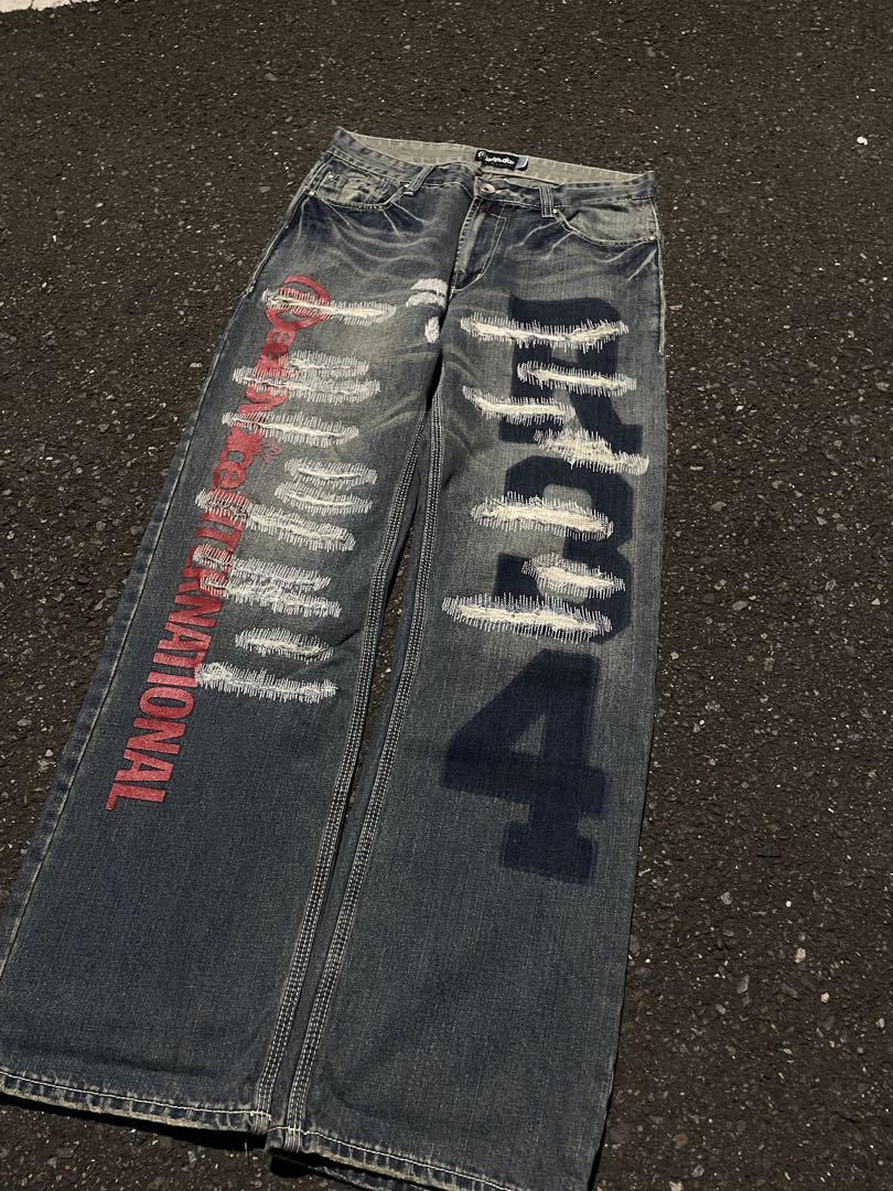 evisu archive グランジ デニムコート y2k ヴィンテージ evisu archive グランジ デニムコート y2k ヴィンテージ - メルカリ