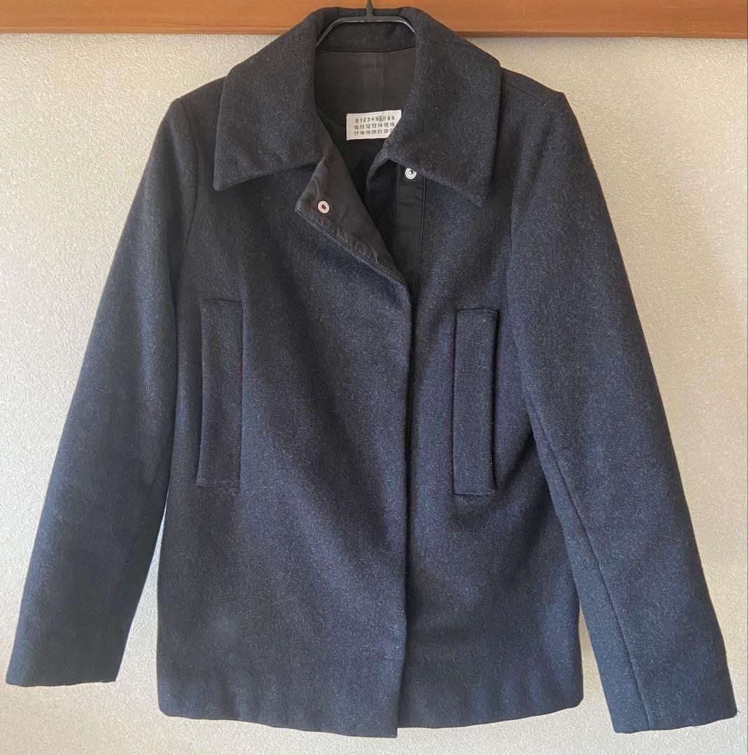 MM6 マルジェラ ここのえ期 ウール スナップ コート - メルカリ