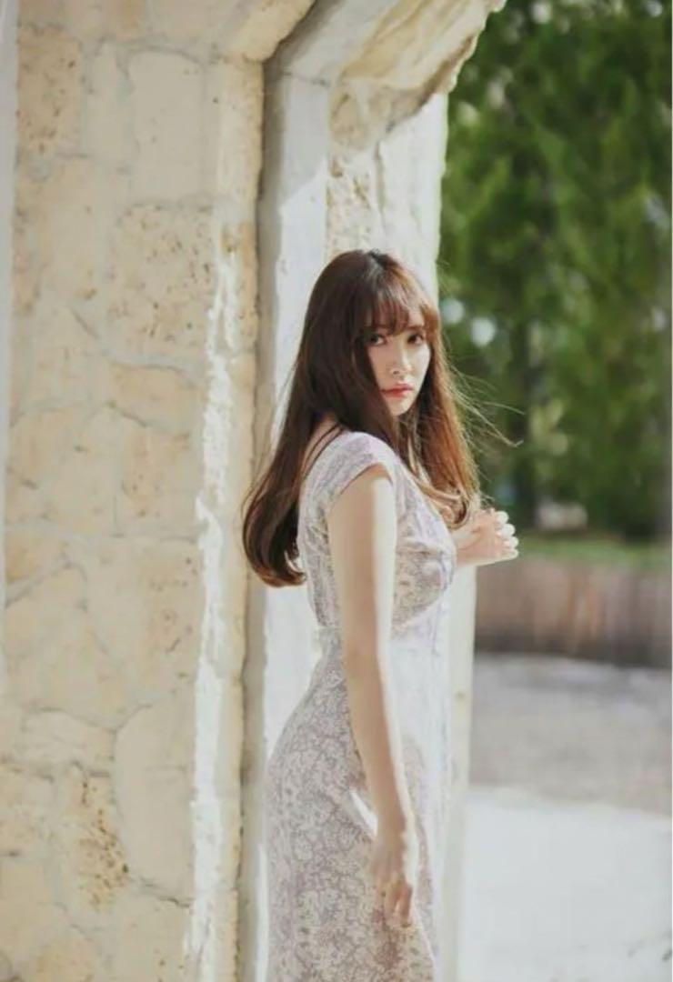 herlipto Lace Trimmed Floral Dress sサイズ