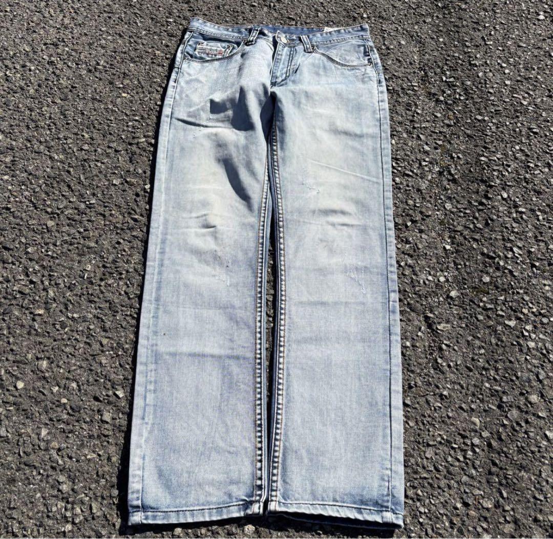 DIESEL archive straight denim pants 00s’