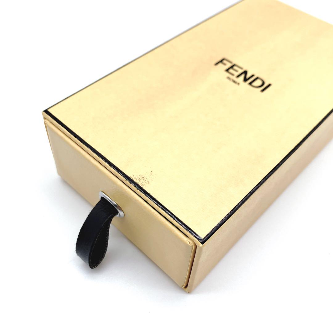 FENDI　フェンディ　シルク　 リボンスカーフ　ラッピー　モーヴピンク