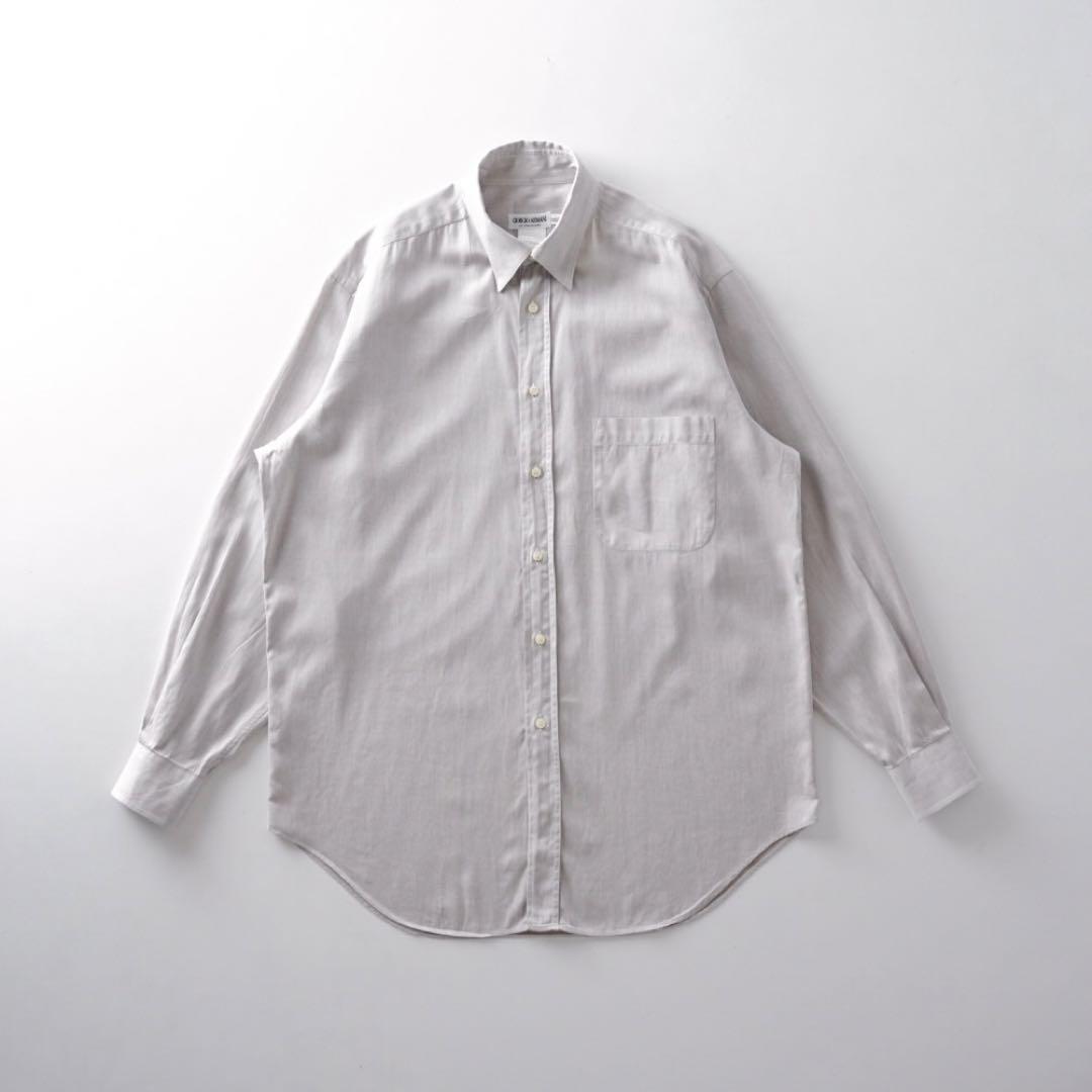 ~90's Italy製? GIORGIO ARMANI Pique Shirt