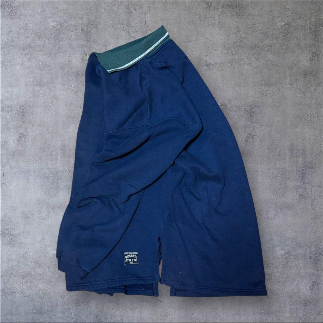 Russell USA製 【古着】 希少ハーフジップスウェット90's