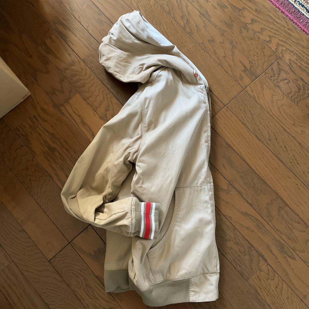 Stussy classic gear ベージュ フード付きジャケット Sサイズ