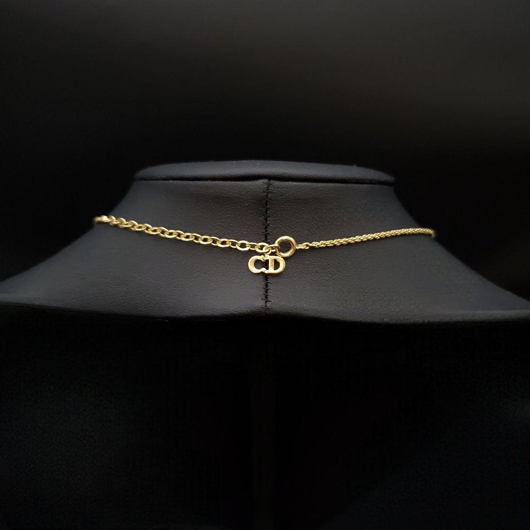 美品 Christian Dior ネックレス CDロゴ サークル - メルカリ