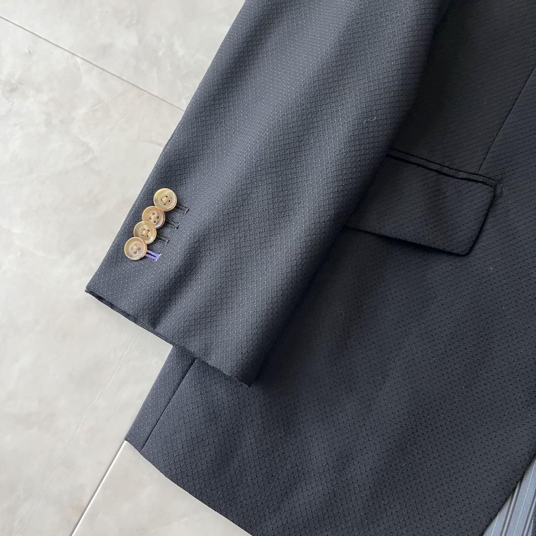 極上✨MAISON Re:TAILOR×カノニコ生地3ピーススーツ濃紺M 極上✨MAISON Re:TAILOR×カノニコ生地3ピーススーツ濃紺M メンズ