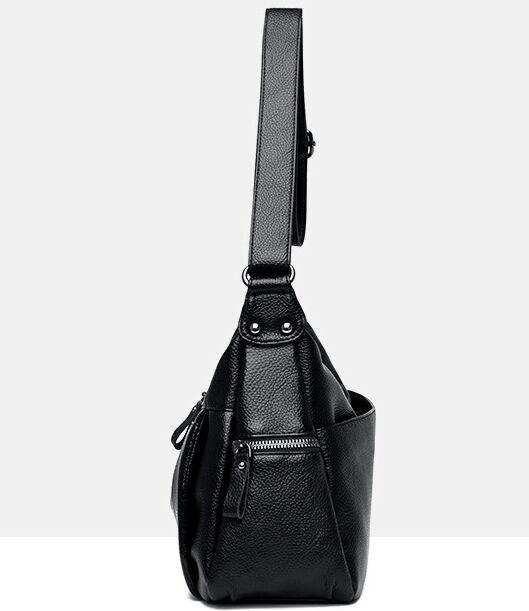 本革女性バッグ黒ハンドバッグショルダーバッグ女性q SzBTl-m12401111733 新品NEW