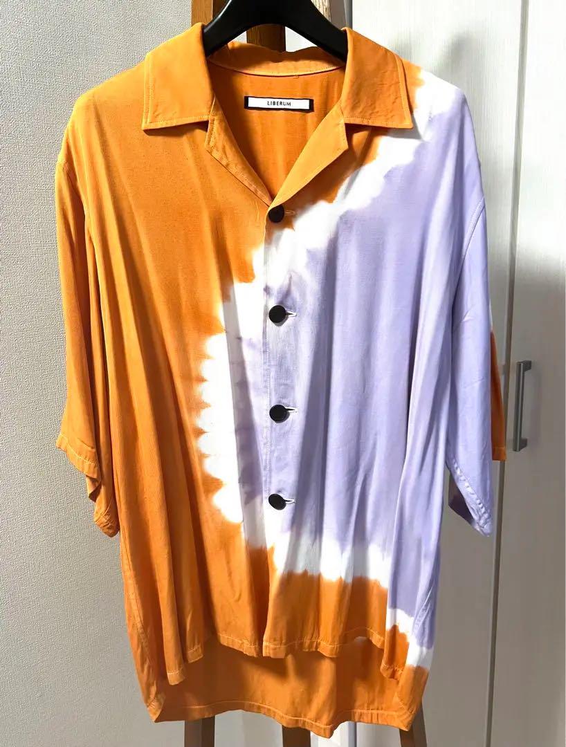 LIBERUM / STUDIOUSタイダイ染め半袖シャツ/柄シャツ