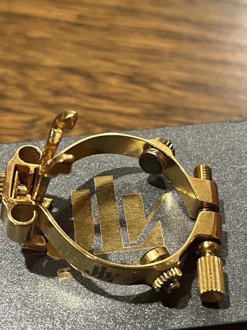 JLV sound クラリネット　リガチャー　B♭ & A 24K 金メッキ