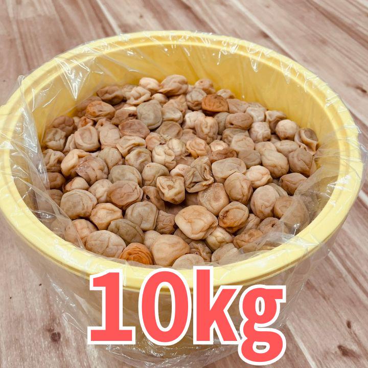 樽 10kg 紀州南高梅 かわあつ梅 無添加 和歌山 紀州 白梅 農家直送！