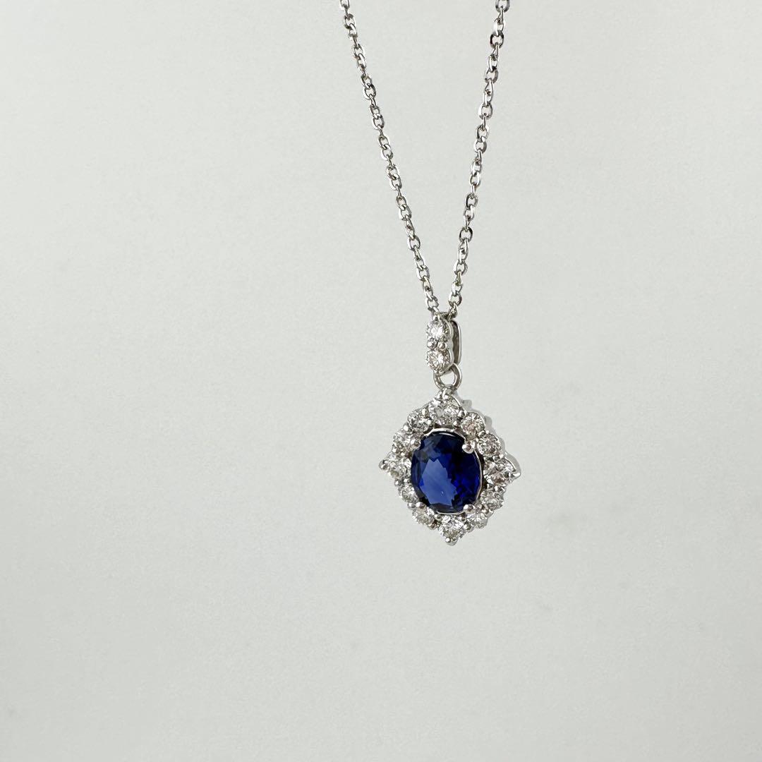 ソ付　ＰＴ　サファイア　1.161ｃｔ　ダイヤモンド　0.55ｃｔ　プラチナ