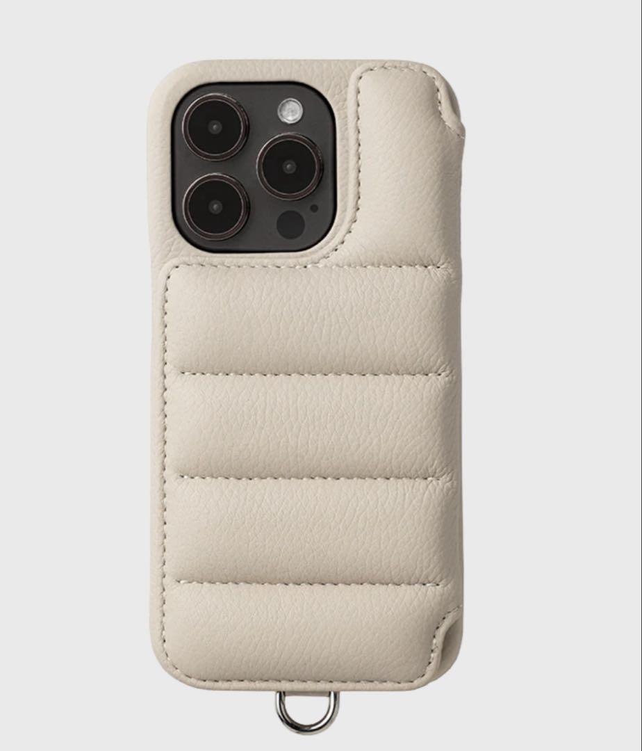 BALLON iPhone12ProMax ベージュ 手帳型ケース