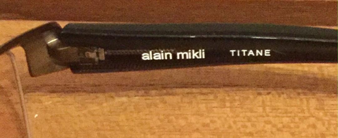 正規店低価 美品 “A0305” チタン サングラス BjDuq-m12412770188 alain mikli Paris 人気得価