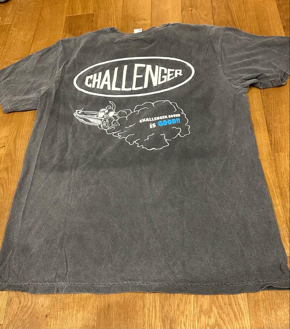 CHALLENGER V8 SOUNDS TEE ウォッシュ 加工Tシャツ CHALLENGER V8 SOUNDS TEE ウォッシュ 加工Tシャツ