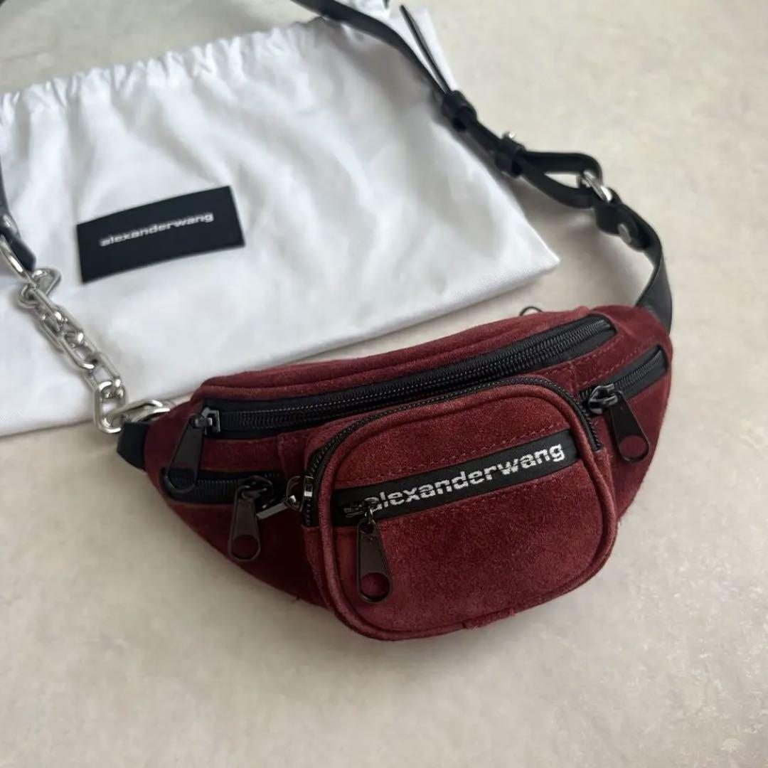 【美品】alexanderwang ボディバッグ ウエストポーチ