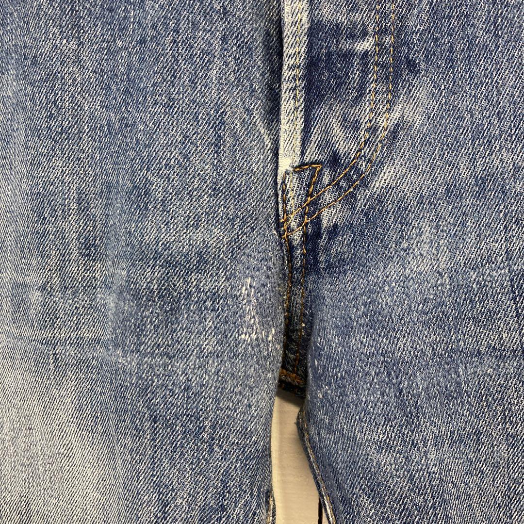 ★送料無料★ Levis 501★BIG E濃紺インディゴレザーパッチ★W33 ☆送料無料☆ Levis 501☆BIG E濃紺インディゴレザーパッチ☆W33