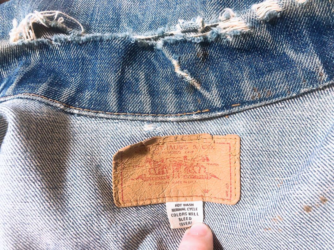 Levi's リーバイス ビッグE ジージャン ボロ