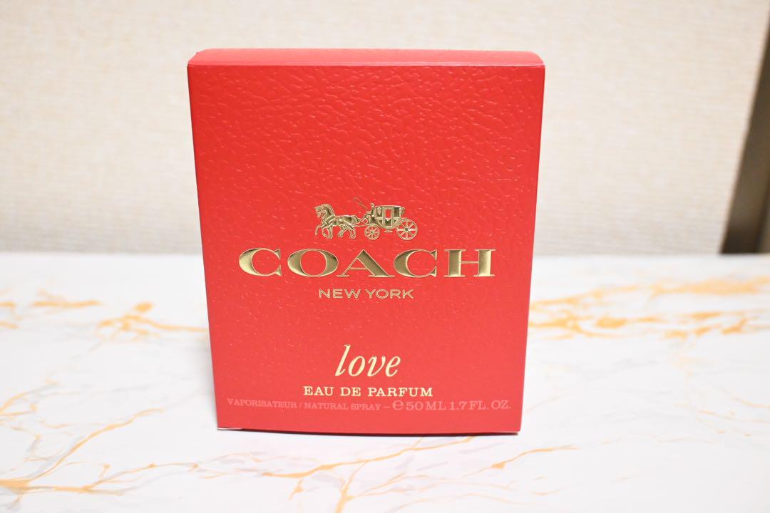 光 新品 ラブ オー ド パルファム COACH 香水 50ml