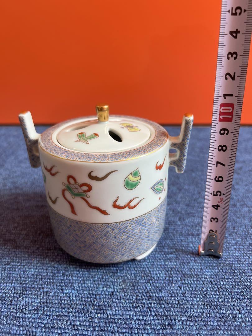 1064 其泉 香炉 金彩 未使用