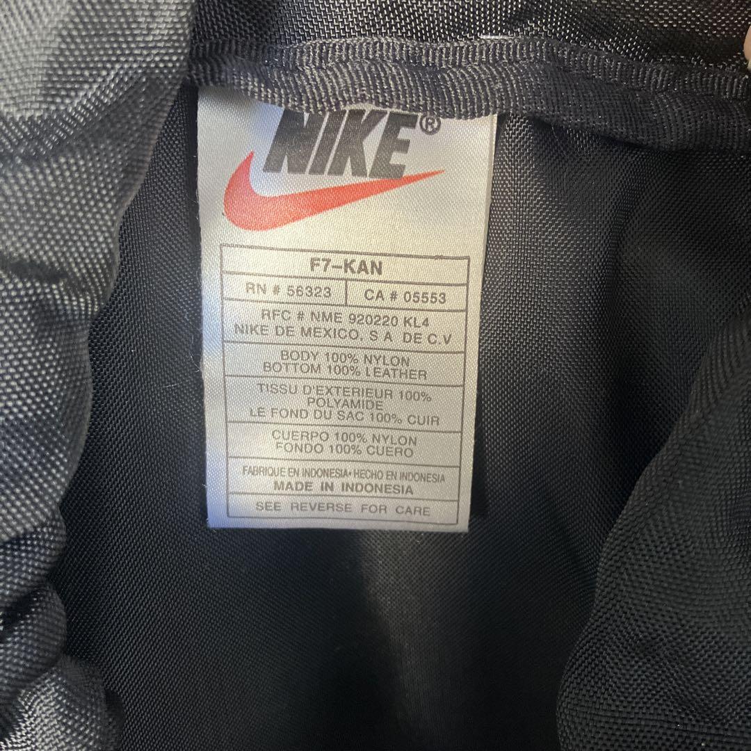 90s nike 名作パラシュートバックパック　希少