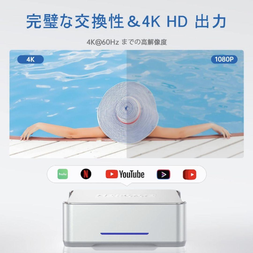 Mini PC N5105 Mini PC 2023 遅延なし 4コア4スレッド