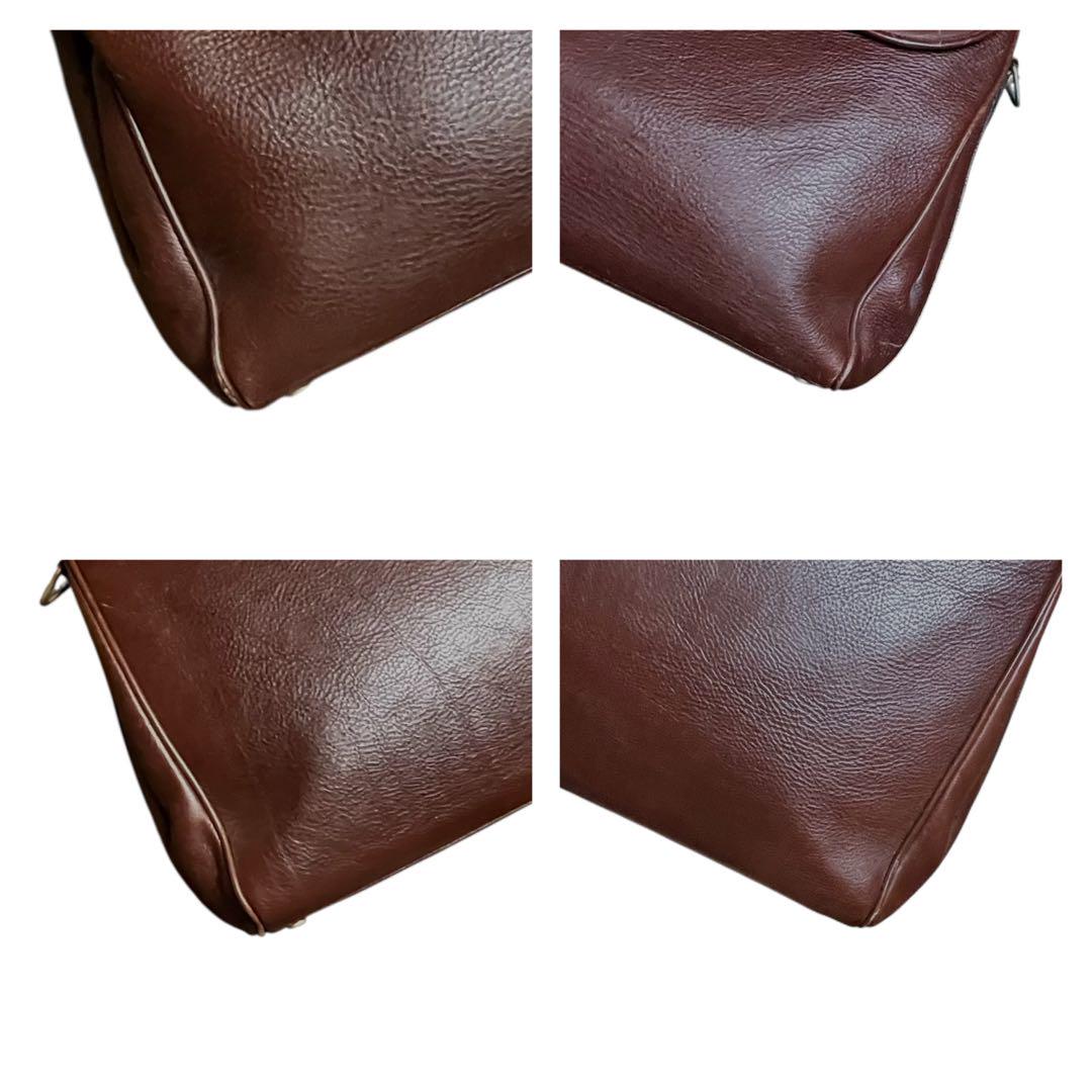 バリー　2way ビジネスバッグ レザー ブラウン 良品 バリー ビジネスバッグ 2way A4収納可能 レザー 肩掛け