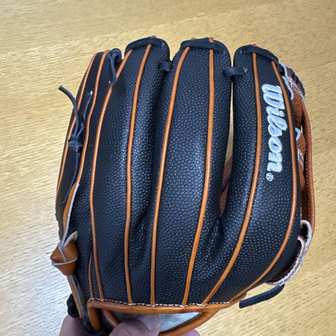 未使用 Wilson（ウイルソン）DW5型 湯もみ型付け済み 小指二本