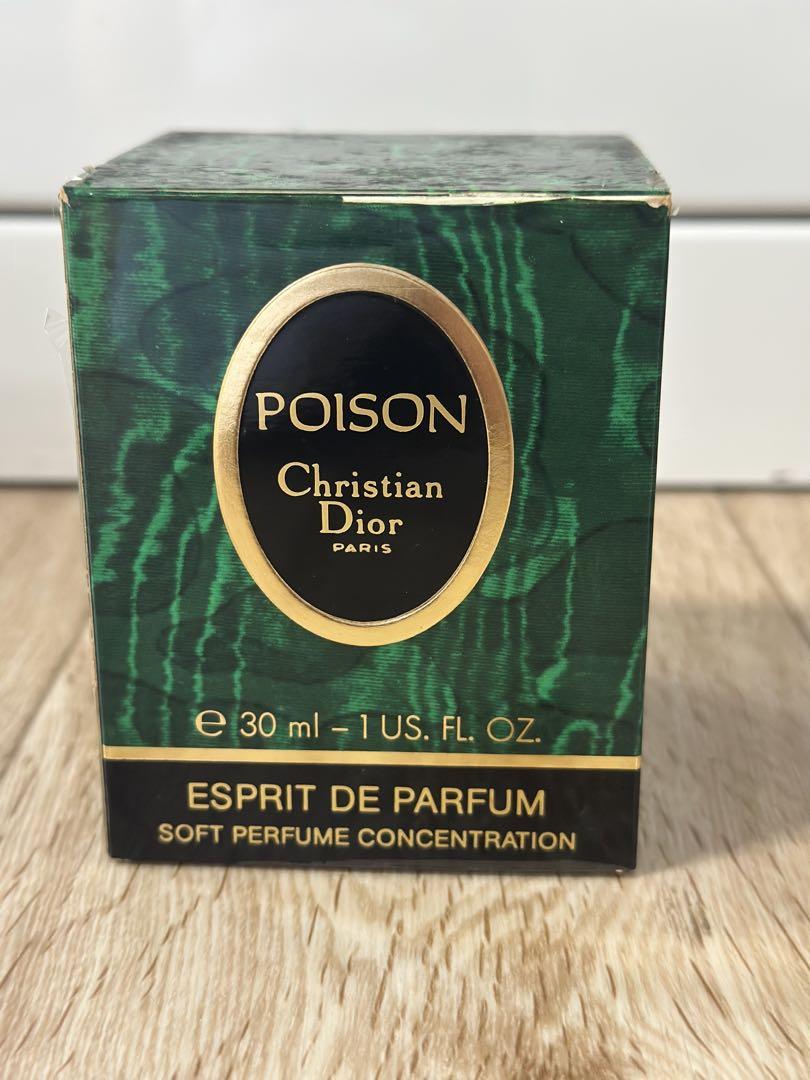 未使用に近い　クリスチャンディオール プワゾン エスプリドパルファム 30ml