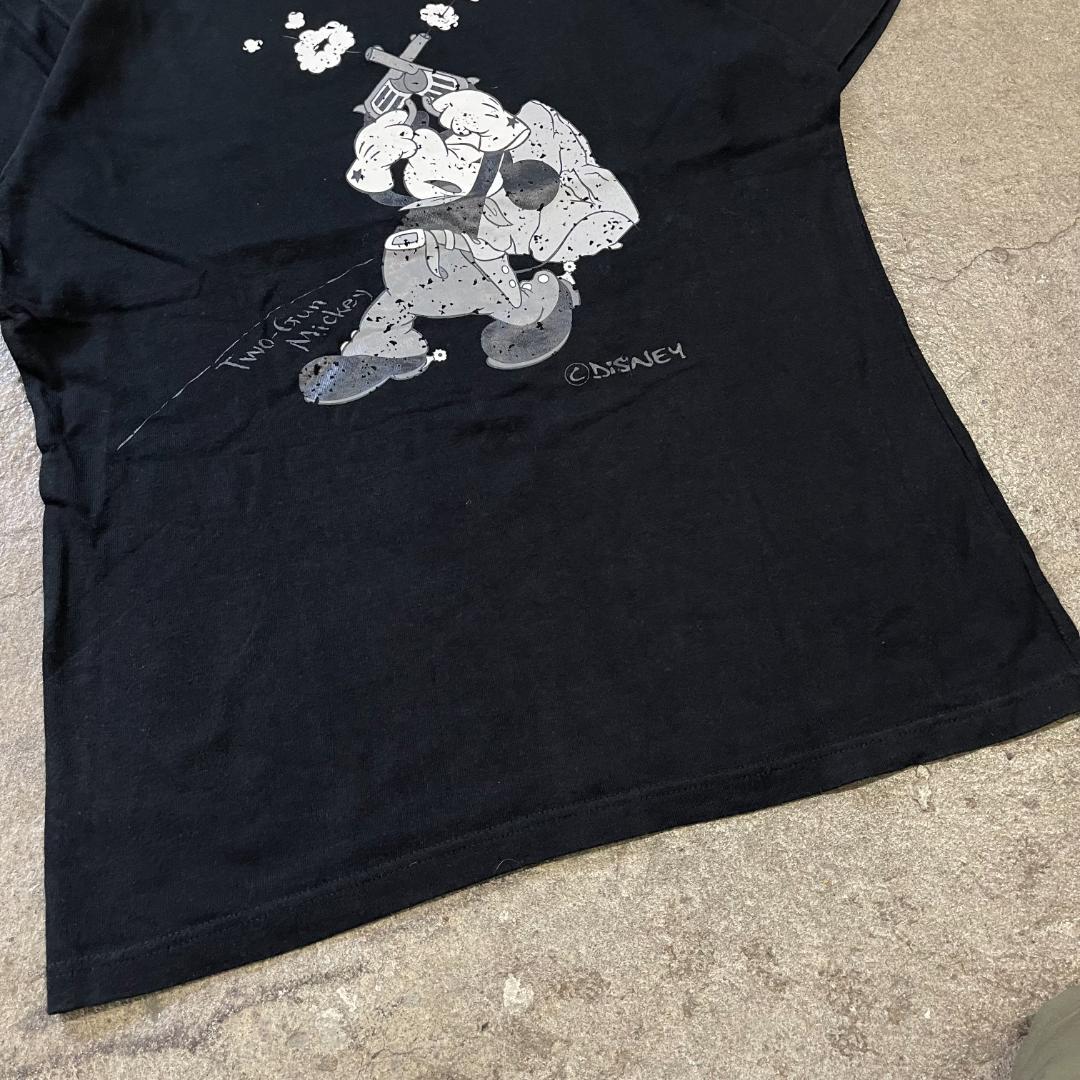 コラボTシャツ「Roen×roar×ディズニー」ミッキー 2丁拳銃スワロフスキー Roen roar ディズニー コラボ Tシャツ 44 ブラック - メルカリ