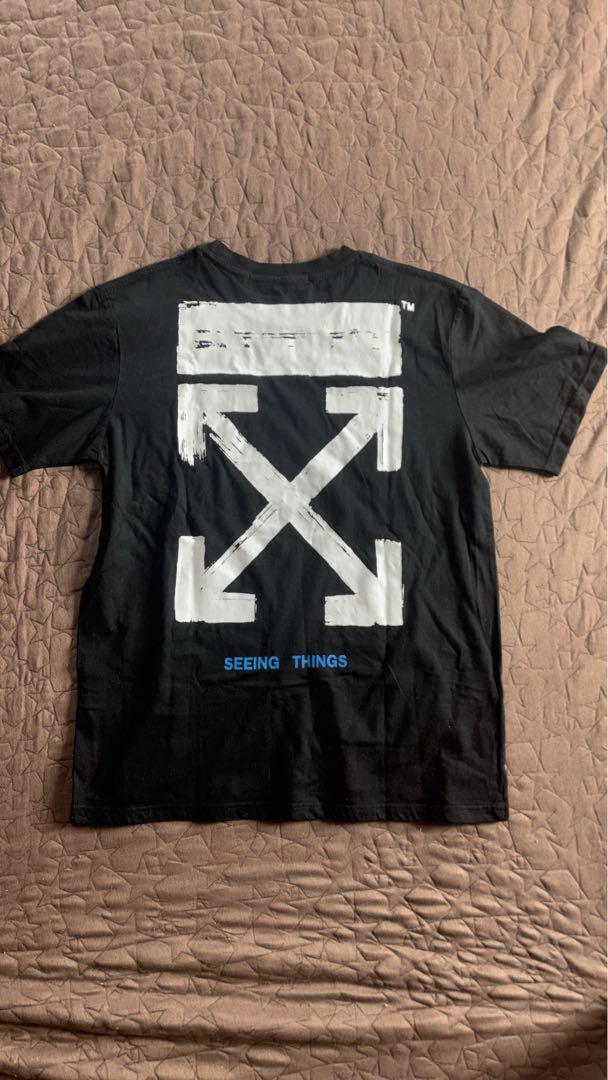 オフホワイト　CROSS ARROW LOGO TEE off-white