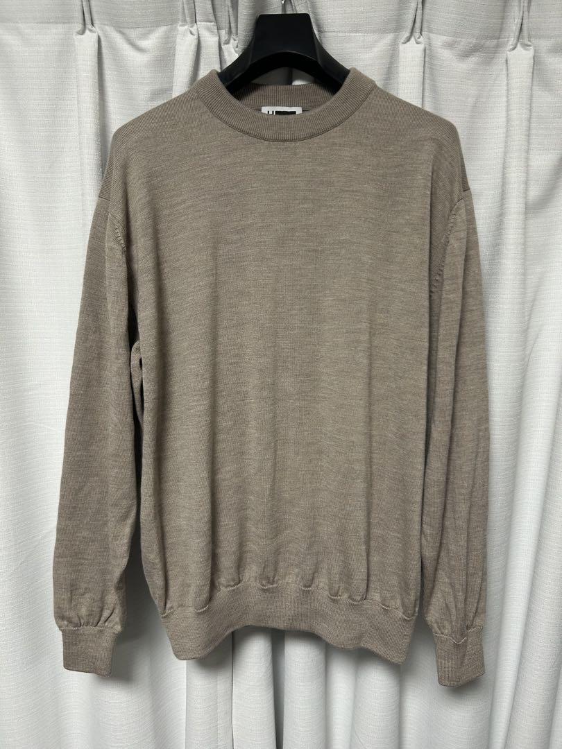 3枚セットH Beauty & Youth＜H＞ソリッドウールクルーネックニット