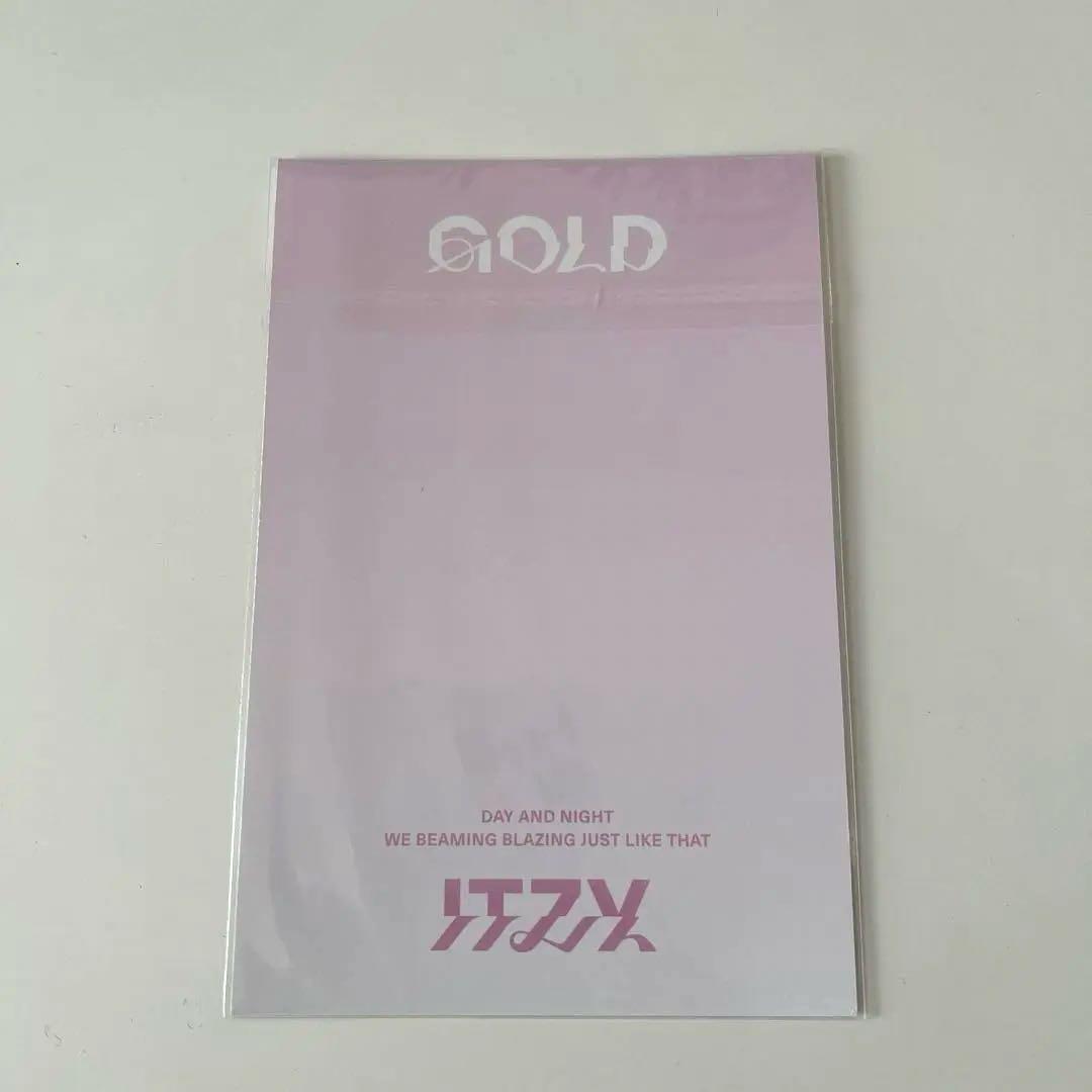 ITZY GOLD US特典 アメリカ サイン リュジン