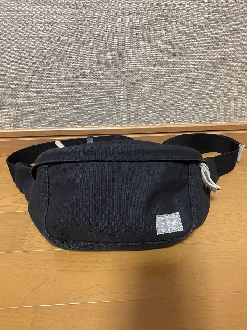 PORTER ウエストバッグ ポーター ポーチ　BEAT 黒　帆布キャンバス