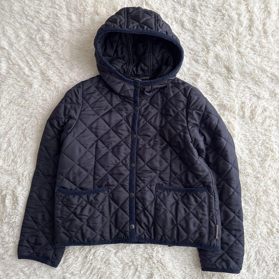 トラディショナルウェザーウェア アークリー キルティングジャケット フード 36 トラディショナルウェザーウェア アークリー キルティングジャケット フード 36