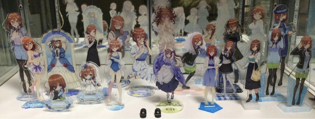 五等分の花嫁　中野三玖　アクリルスタンド　21点セット　美品