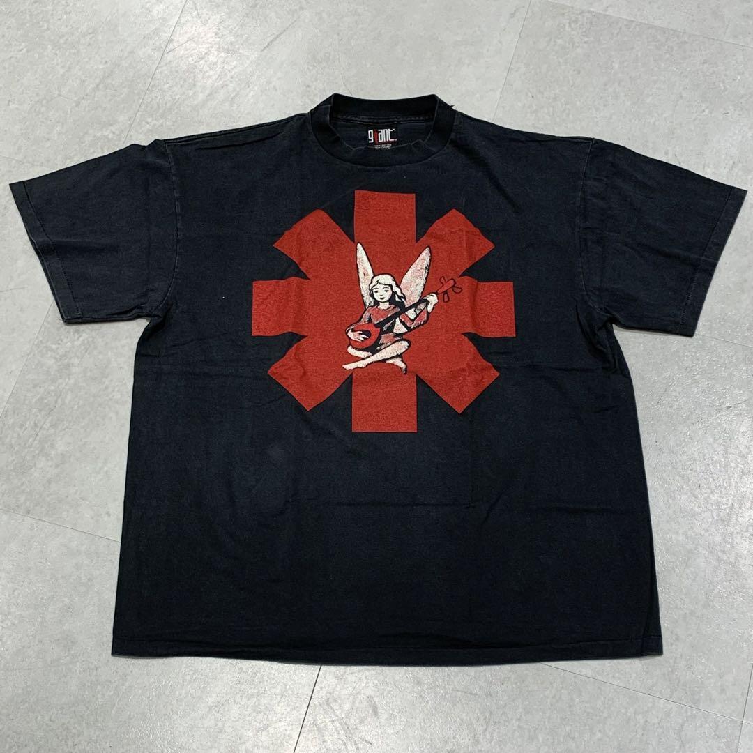 無料クーポン配布 アプリ バンド レッチリ PEPPERS CHILI HOT RED USA製 黒 メルカリ - XL ミュージシャン