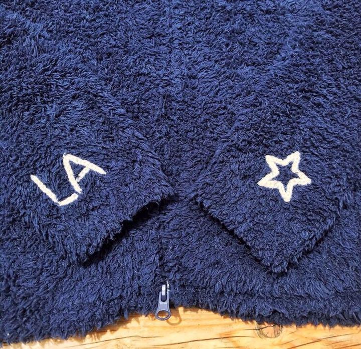 安い 秋コーデ LUSSO SURF 刺繍ボアパーカー Sサイズ ベアフット aex1Y-m12439342920 格安お得
