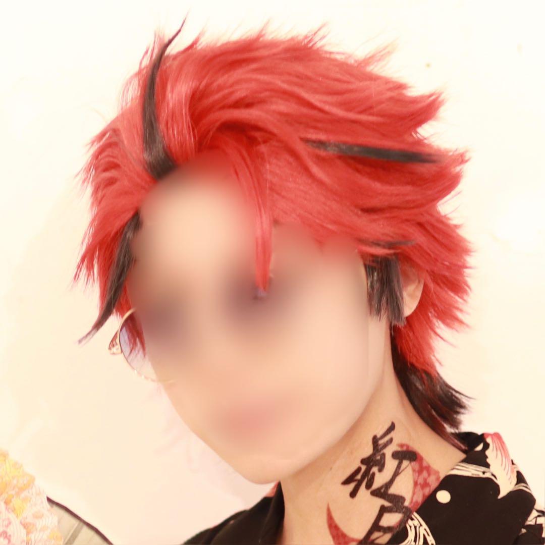 鬼龍紅郎 コスプレウィッグ あんスタ ウィッグ あんさんぶる