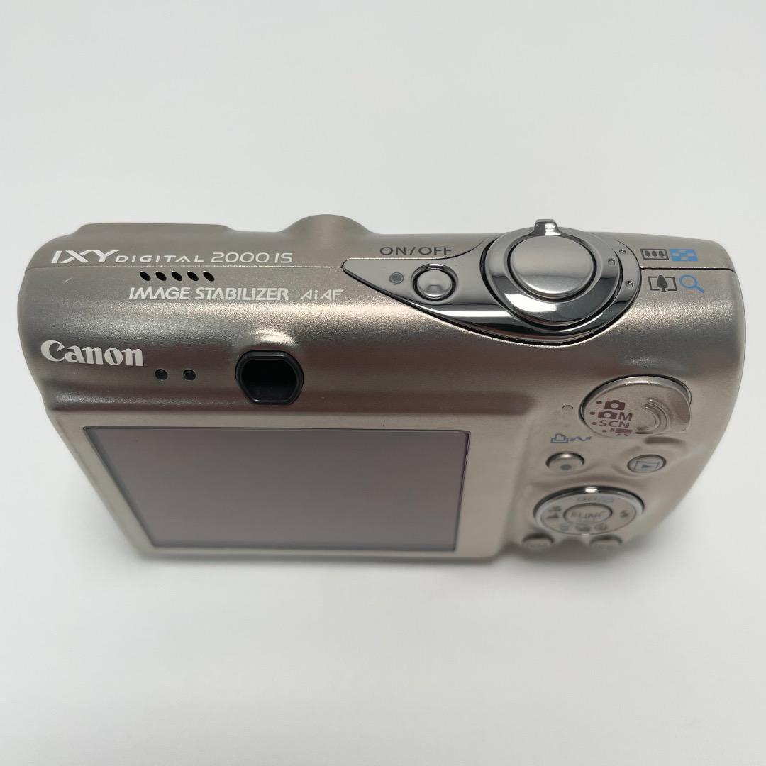 極美品✨動作品✨Canon IXY デジカメ 2000IS 送料無料 匿名配送